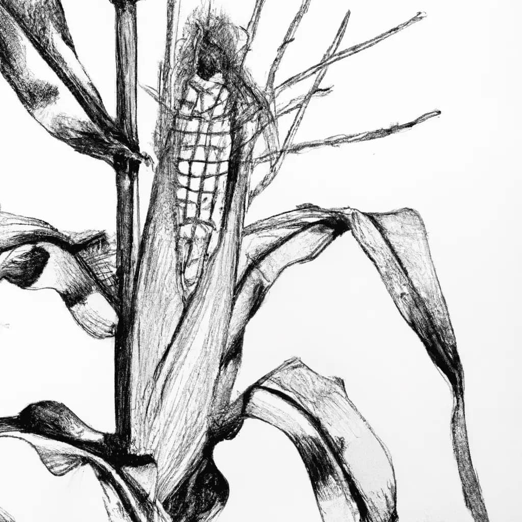 How To Draw Corn Stalks