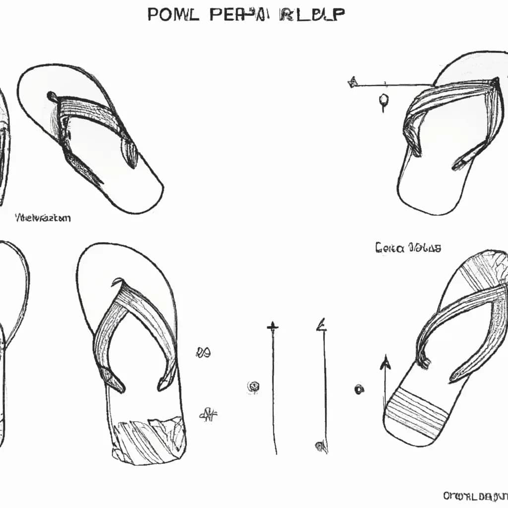 How To Draw Flip Flops